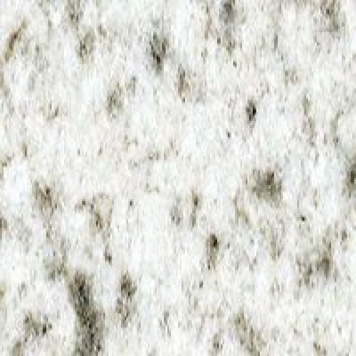 Close up image of bethel white granite which is white with brown speckles