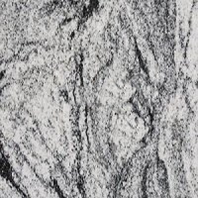 A white and black speckled granite