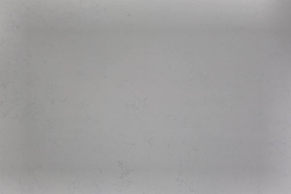 A white Cimstone Nebula quartz worktop supplied in Warrington and manufactured in Bolton