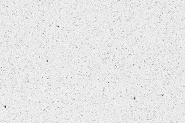 White with large mirror chips