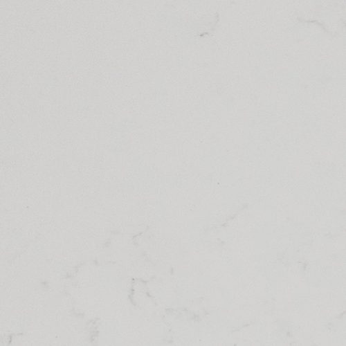 White with grey veined giving it the look of natural marble