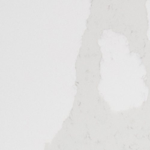 White with large grey veins giving it a calacatta marble look