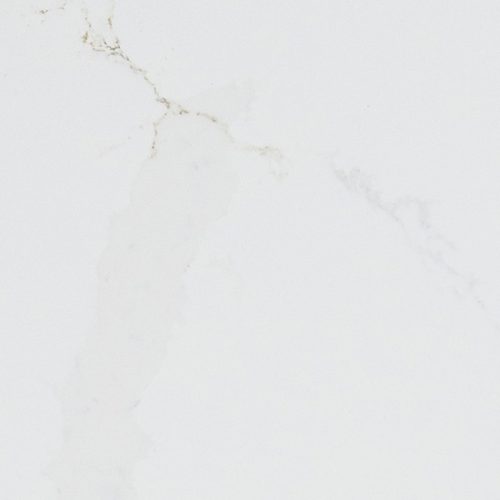 White natural calacatta style colour with hints of thin gold veins
